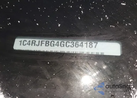 2016 Jeep Grand Cherokee Limited 75Th Anniversary z USA, uszkodzony, nr VIN 1C4RJFBG4GC364187